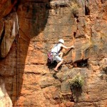 Tony van Tonder on the tricky crux