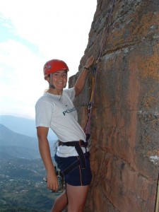 Climbing at Monteseel