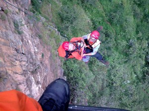 Chopper hoisting, Monteseel (Large)