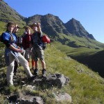 On the way up...